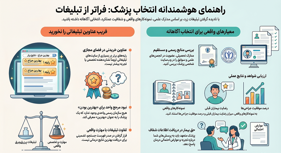 اتخاب بهترین دکتر